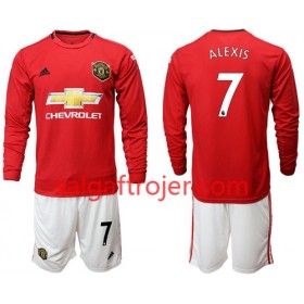 Manchester United Fodboldtrøjer Alexis 7 Børn Hjemmebanesæt 2019/20 Langærmet